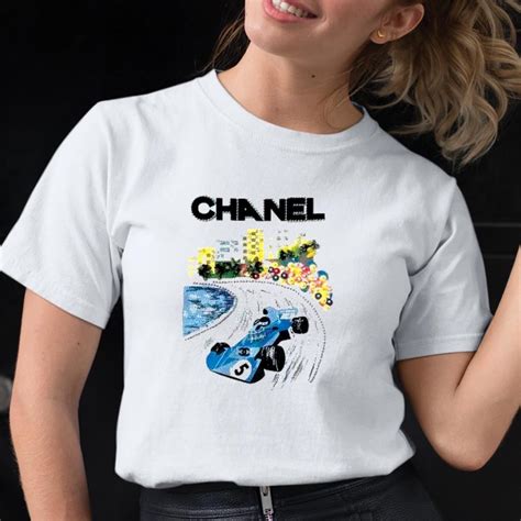 chanel f 1 shirt|chanel's formula 1 tees.